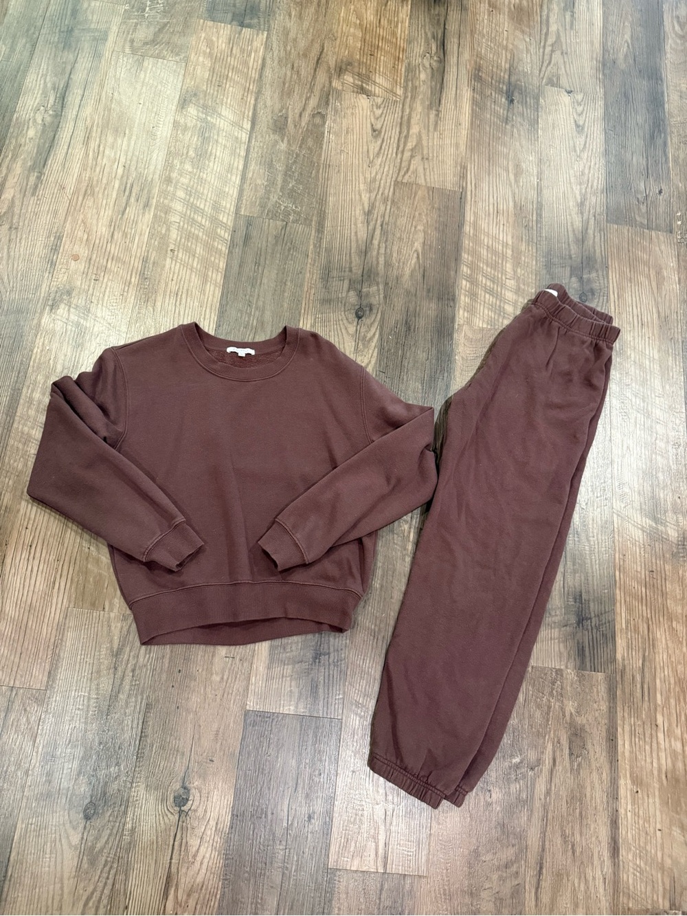 Z Supply Brown Sweatset XS/S